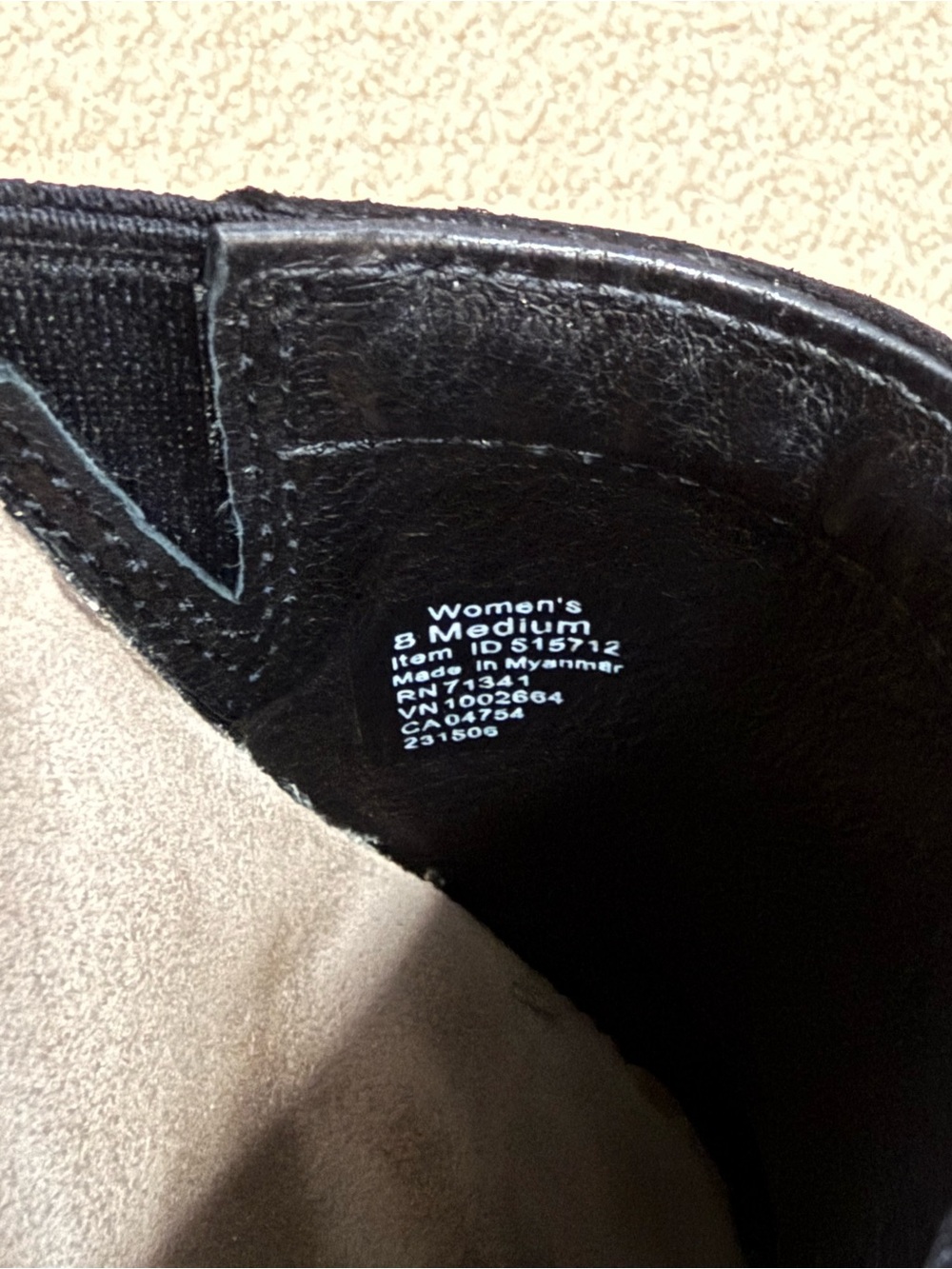 L.L. Bean Black Leather Women’s Slip-On Mules - Picture 6 of 6